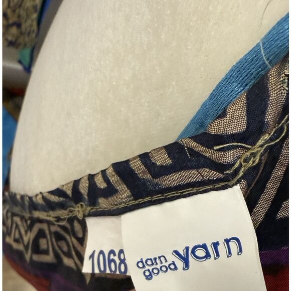 Darn Good Yarn Sari Silk Wrap Skirts Reversible Boho Ankle 4 -12 Lot of 4 Mini - Picture 5 of 16